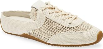 Rag & Bone Retro Runner Slim Ultra Mule in Sea Salt Raffia at Nordstrom, Size 10.5Us