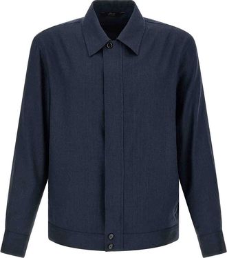 Brioni Linen Wool Blouson