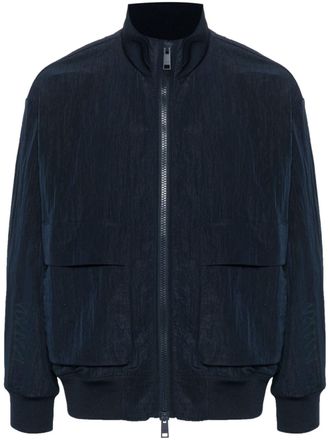A|X Armani Exchange Jas met rits - Blauw
