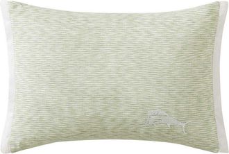 Tommy Bahama Palm Paradise Textured 100% Cotton Decorative Pillow