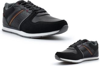 Generic Mens Casual Trainers Size 6 Boys Trainers Size 9 Casual Trainer Mens Lace Up Shoes Comfort Trainer Lace Up Shoe Comfort Sizes 6-12 Black 12 UK