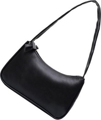 Vosarea Retro Chic PU Shoulder Bag for Women Elegant Underarm Shoulder Bag with Simple Design Lady Crossbody Purse for Shopping Travel Work and Dating