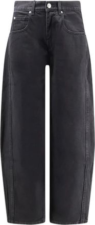 Isabel Marant Rachelle Jeans - Dames - Loose Fit Jeans - Zwart - M - Katoen - Jeans