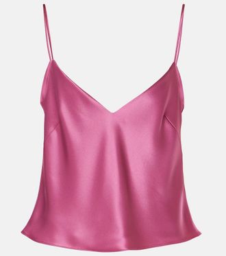 Galvan Ischia satin camisole