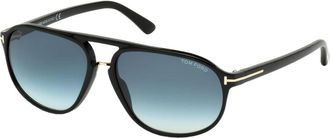 Tom Ford Jacob Zonnebril - Heren - Zonnebrillen - Zwart - 60 MM - Accessoires