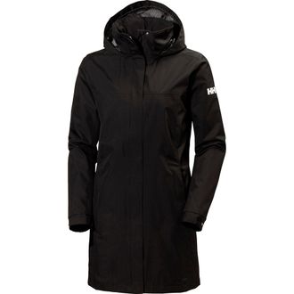 Helly Hansen Regenmantel HELLY HANSEN W ADEN LONG COAT, Damen, Gr. XXL, schwarz, Obermaterial: 100% Polyester. Futter: 100% Polyester, M&auml;ntel Regenmantel, mit wass