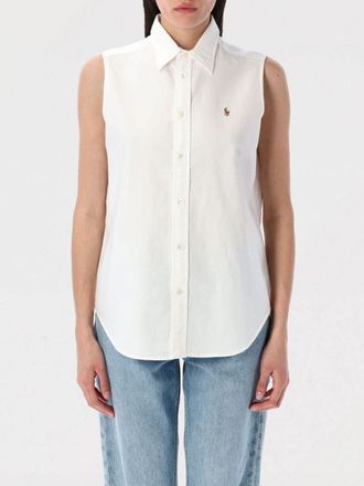 Polo Ralph Lauren Camicia smanicata Polo Ralph Lauren in cotone con logo