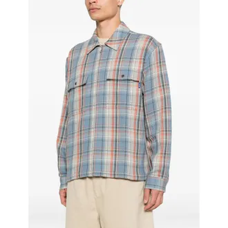 Awake NY Checked Cotton Shirt - Blue