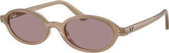 Ray-Ban RB4472 6891LA Mens Sunglasses Brown Size 51