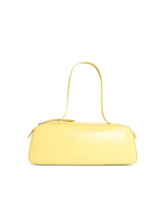 Khaite Simona gelbe Lear-Tasche