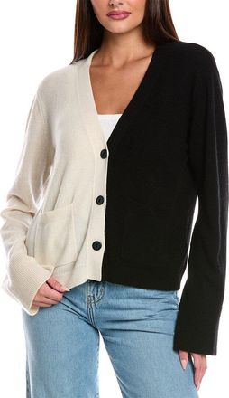 Brodie Bella Half & Half Cashmere Cardigan