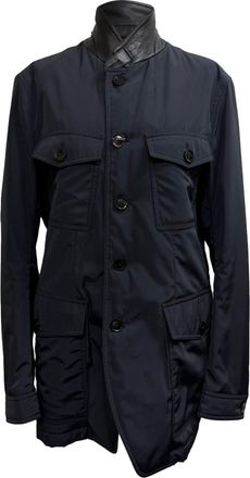 Tom Ford Techno Ottoman Jacket in Black Polyester