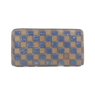 Louis Vuitton Pre-owned Wallets, female, Multicolor, Size: ONE SIZE Pre-owned Damier Paillette Long Wallet