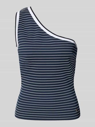 Guess Regular Fit Top aus Viskose-Mix Modell Alphonsin in Marine, Gr&ouml;&szlig;e XL