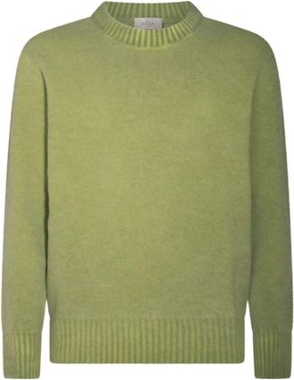 Altea Heren Gebreide Trui - Heren - Ronde hals truien - Groen - XL - Truien & Vesten