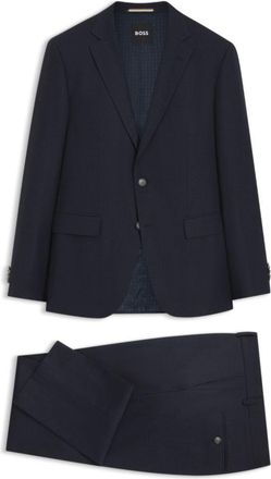 BOSS Two-piece slim-fit suit in stretch fabric