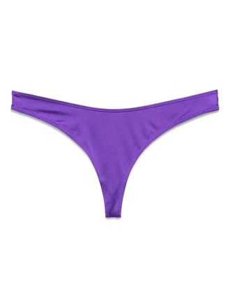 Maison Close Glow tanga bikini bottoms - women - Lycra/Nylon - S - Purple