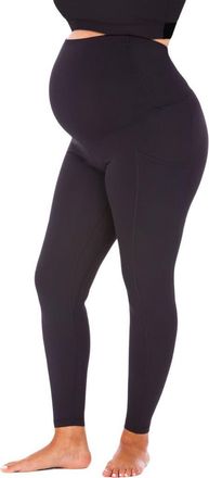 Love and Fit Premium Luxe Maternity Leggings in Black at Nordstrom, Size X-Large