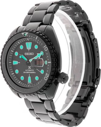 Seiko Srpk 43K1 - Prospex Automatisch Duikershorloge 200M - Dames - Horloges - Zwart - ONE Size - Accessoires