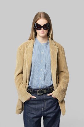 R13 Oversized Ragged Blazer