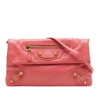 Balenciaga Pre-owned Motocross Envelope Clutch - - Pre-owned - Donna - Rosa - ONE SIZE