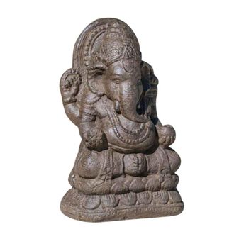 Wanda Collection Estatua ganesh 40 cm marr&oacute;n envejecido
