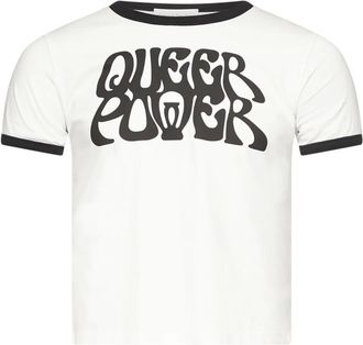 Ludovic de Saint Sernin T-shirt Queer Power - Bianco