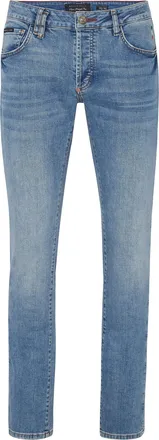 Philipp Plein Denim Trousers Super Straight Cut Iconic Plein