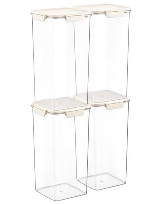 Sorbus 4-Pack 211.64Oz Stackable Food Storage Containers