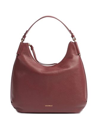 Coccinelle small Rebekka zip-up shoulder bag - women - Calf Leather - OS - Red