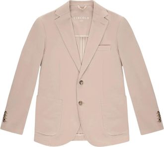 Circolo 1901 Basic Jas in Piqu&eacute; - Heren - Blazers - Roze - XL - Katoen - Jassen