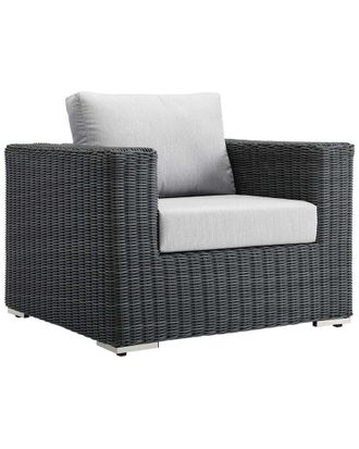 ModWay Summon Outdoor Patio Fabric Sunbrella Armchair