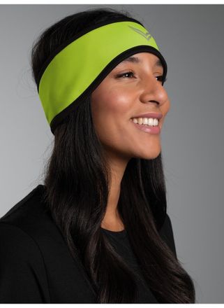 Trigema Stirnband TRIGEMA TRIGEMA Softshell-Stirnband, Damen, Gr. 2, gelb (lemon), Kunstfaser, M&uuml;tzen Stirnband