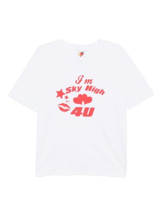 Sky High Farm organic-cotton t-shirt - White