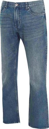 Firetrap Heren-jeans van katoen met bootcut-pasvorm uit Tokio (Blauwe Was)