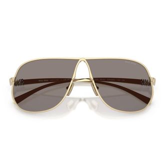 Miu Miu Sunglasses, female, Yellow, Size: 66 MM Mua56S Sunglasses