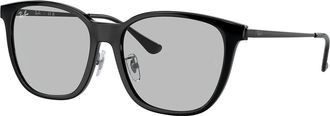 Ray-Ban RB4333D Asian Fit 601/87 Mens Sunglasses Black Size 55