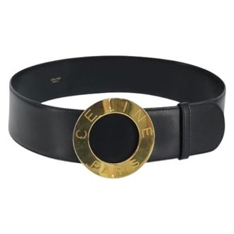 Celine Pre-owned Vintage Belt - female - Celine Vintage - Vintage Belts - Black - ONE SIZE - Pre-owned