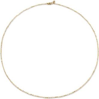 Monica Vinader Shimmer Choker Necklace in 14K Gold at Nordstrom