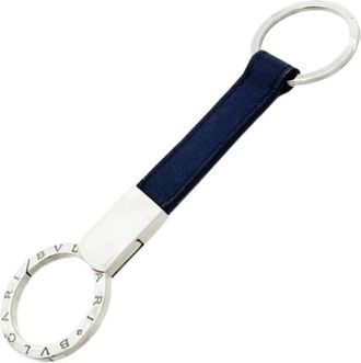 Bulgari Pre-owned Accessories, female, Blue, Size: ONE SIZE Pre-owned Keyring