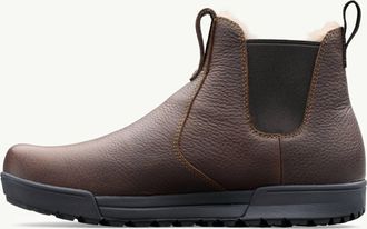 Lems Shoes Mens Tuff Waterproof Chelsea Boot In Dark Roast