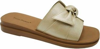 Pierre Dumas Womens Halee Slide Sandals In Gold
