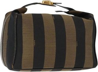 Fendi Pre-owned Mini Bags, female, Multicolor, Size: ONE SIZE Pre-owned Leather Pouch