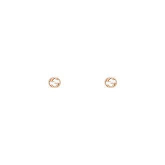 Gucci Ybd 748543001 - Roze goud 18kt - Oorbellen in 18kt roze goud - Dames - Oorbellen - Geel - ONE Size - Accessoires