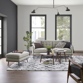 Castlery Isaac 3 Seater Sofa with Ottoman, Ivory Beige