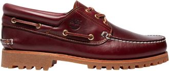 Timberland 3-Eye Lug Handsewn Boat Shoe - Heren - Bootschoenen - Rood - 40 EU - Schoenen