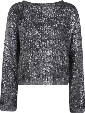 Avant Toi Sweater Cashmere And Silk Hand Painted Cashmere And Silk Ro