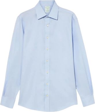 Brooks Brothers Camicia Oxford con colletto Ainsley - Blu