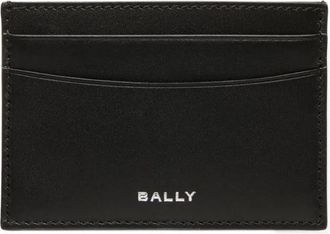 Bally Black Minimalist Leather Wallet