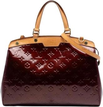 Louis Vuitton Pre-owned Handbags, female, Red, Size: ONE SIZE Pre-owned The Brea MM
